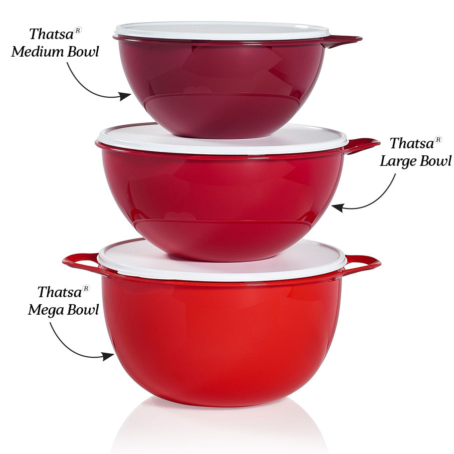 Tupperware Thatsa® Bowl | Airtight. Leakproof. Mixing Bowl. 32-cups / 7.8 L